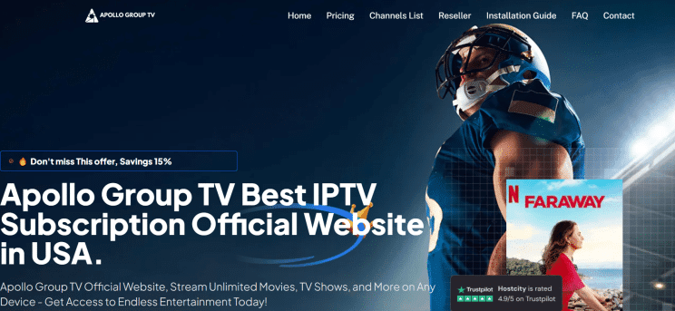 15 Best IPTV Services for All Devices (May 2025) 16 Apollo Group TV