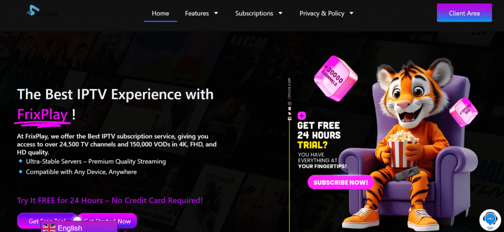 15 Best IPTV Services for All Devices (May 2025) 9 Frix Play - The Best IPTV EXperience